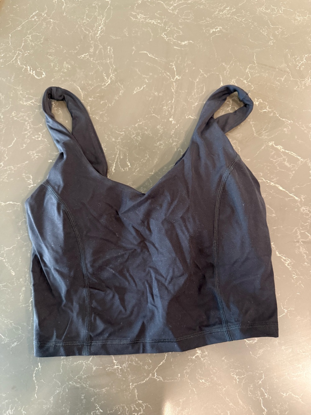 Black Athletic Tank Top